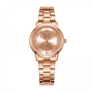 Alexandre Christie AC 8689 Full Rosegold Lady LHBRGLN